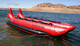 NEW Island Hopper RSPVC-10 Island Hopper The Red Shark 10 Passenger 17' Water Sled