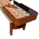 Bluewave Merlot 9-Ft Shuffleboard Table- Walnut Finish