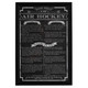 Bluewave Foosball Game Rules Wall Art