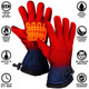 Actionheat Aa Battery Heated Lightweight Weather-Proof Fleece Navy Gloves