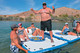 New Island Hopper Buddy 8 Foot Inflatable Swimming Water Platform