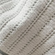 Purecare Dr. Weil Ridgeback 100% Cotton Coverlet Ecru In Size Queen