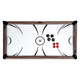 Bluewave Driftwood 7-Ft Air Hockey Table Combo Set W/Benches
