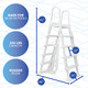 Bluewave A-Frame Flip Up Ladder For 48" To 54" Deep Above Ground Pools