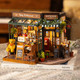 HRP Robotime Tipsy Restaurant Diy Miniature House