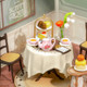 HRP Robotime Sweet Sips Tea Diy Plastic Miniature House
