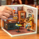 HRP Robotime Leisurely Cheers Bar Diy Plastic Miniature House