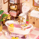 HRP Robotime Pop Bubble Bathroom Plastic Diy Miniature House