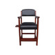 Bluewave Cambridge Spectator Chair - Antique Walnut Finish