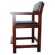 Bluewave Cambridge Spectator Chair - Antique Walnut Finish