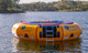 Island Hopper 15' Classic Water Trampoline With Heavy Duty Ladder, Yellow