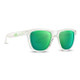 Epoch Lutzka X Skateboarding Sport Clear with Green Mirror Lens Sunglasses