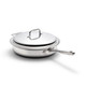 New 360 Cookware Stainless Steel 3.5 Quart Sauté Pan With Cover