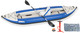 Sea Eagle 380XK_D Inflatable Explorer Deluxe Solo Kayak Package