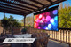 Elite Screens OMS120HM Yard Master Manual Series 120" Outdoor Projector Screen