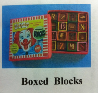 Boxed Wooden Blocks Kit