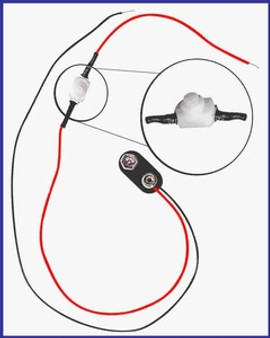 9v Battery Snap Switch Combo