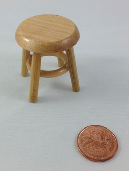 Unifinished Wood Stool