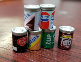 6 Soda Cans