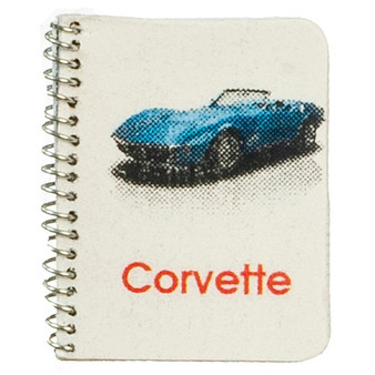 Miniature Corvette Spiral Notebook