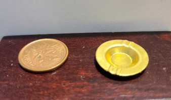  1/12 Scale Miniature Metal Ashtray