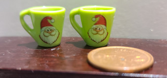Miniature Mugs - Santa Face