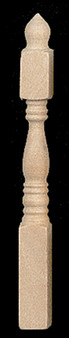 1/12 Scale Narrow  Centurian Newel Post - Pkg of 6