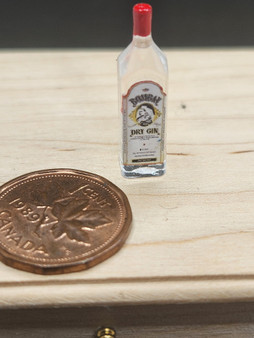 Miniature, 1/12 Scale -  Bombay Gin
