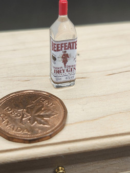 Miniature, 1/12 Scale -  Beefeater's Gin