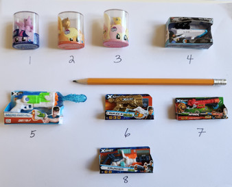 1/12 Scale Miniature Toys - Selection E