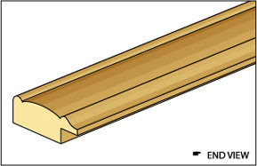 NE917 Picture Frame Trim - 24" Long