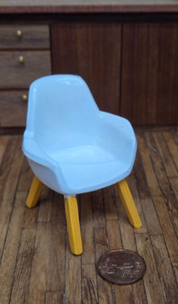 AB26-128 - 1/12 Scale - Saarinen Style Resin Chair