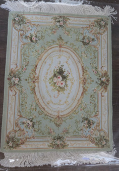 1/12 Scale Carpet - Pale Green - 7" x 9"