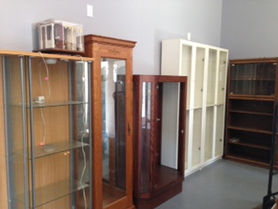 Cabinets are in the new store...............