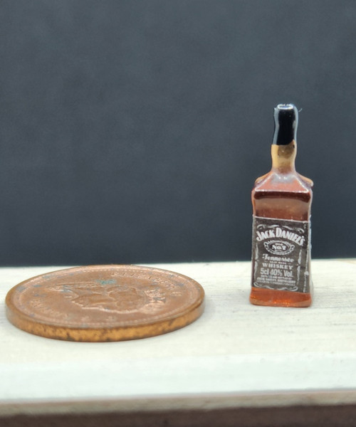 1/12 Scale Bottle of Jack Daniels Whiskey