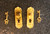 Brass Door Knobs with Keys