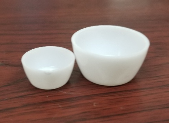 Pair of White Plastic Bowls B