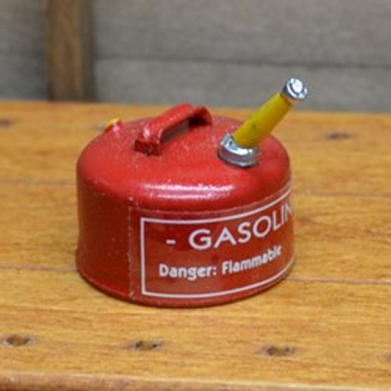 Miniature Red Gasoline Can