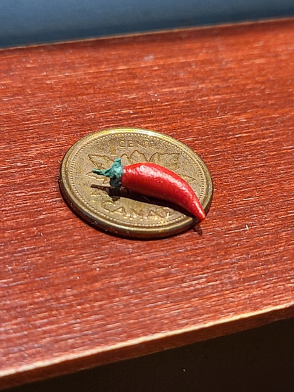 1/12 Scale Handmade Chili Pepper