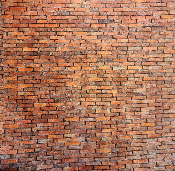 1/12 Scale Red Paper Brick