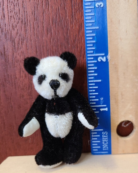 Miniature Teddy Bear - 2" Panda