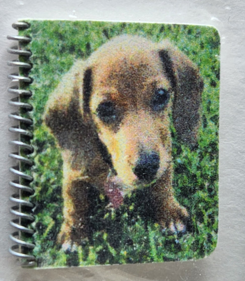  Miniature Puppy Spiral Notebook
