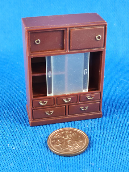 1/24 Scale Plastic Cabinet (moving doors)