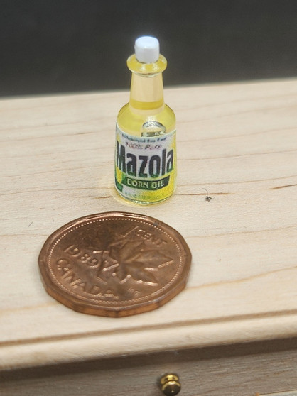 Miniature, 1/12 Scale -  Mazola Corn Oil