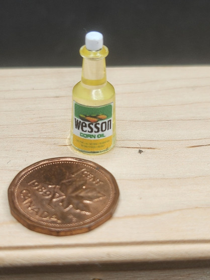 Miniature, 1/12 Scale -  Wesson Corn Oil