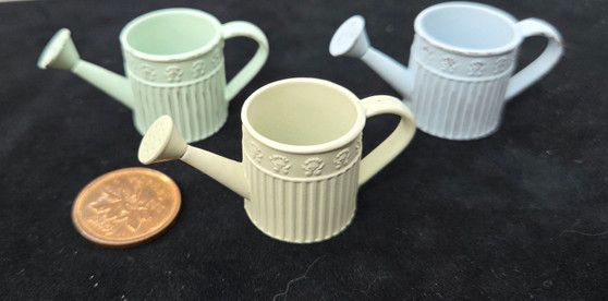 1/12 Scale Distressed Metal Watering Can
