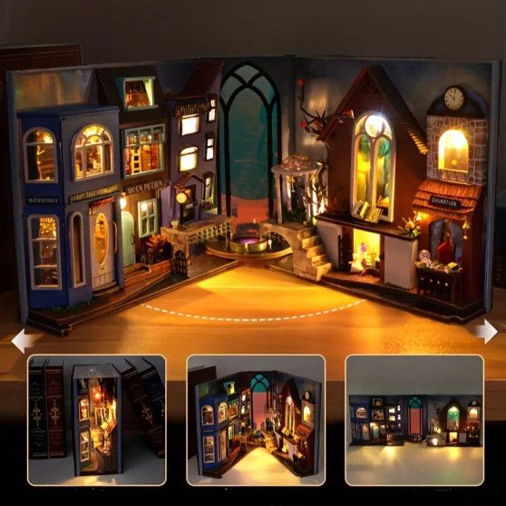 "Overture Street" Book Nook Kit