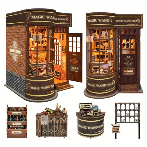 "Magic Wand Store" Book Nook Kit