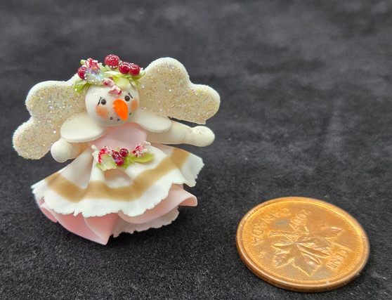 AB26-190 - Handcrafted Beautiful Clay Angel