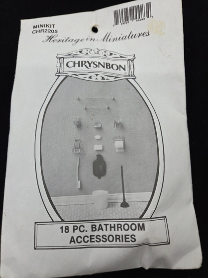 AB26-198 - 1/12 Scale - Chrysonbon Kit - Bathroom Accessories - "PL"